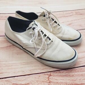 Sperry Top-Sider Shoes Womens Size 8‎ Canvas Lace Up Casual Sneakers 9274010